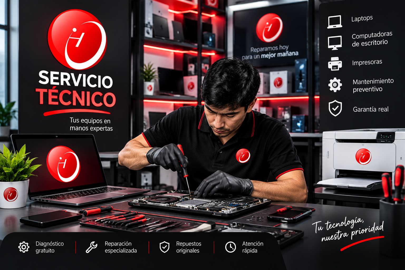 Servicio técnico especializado